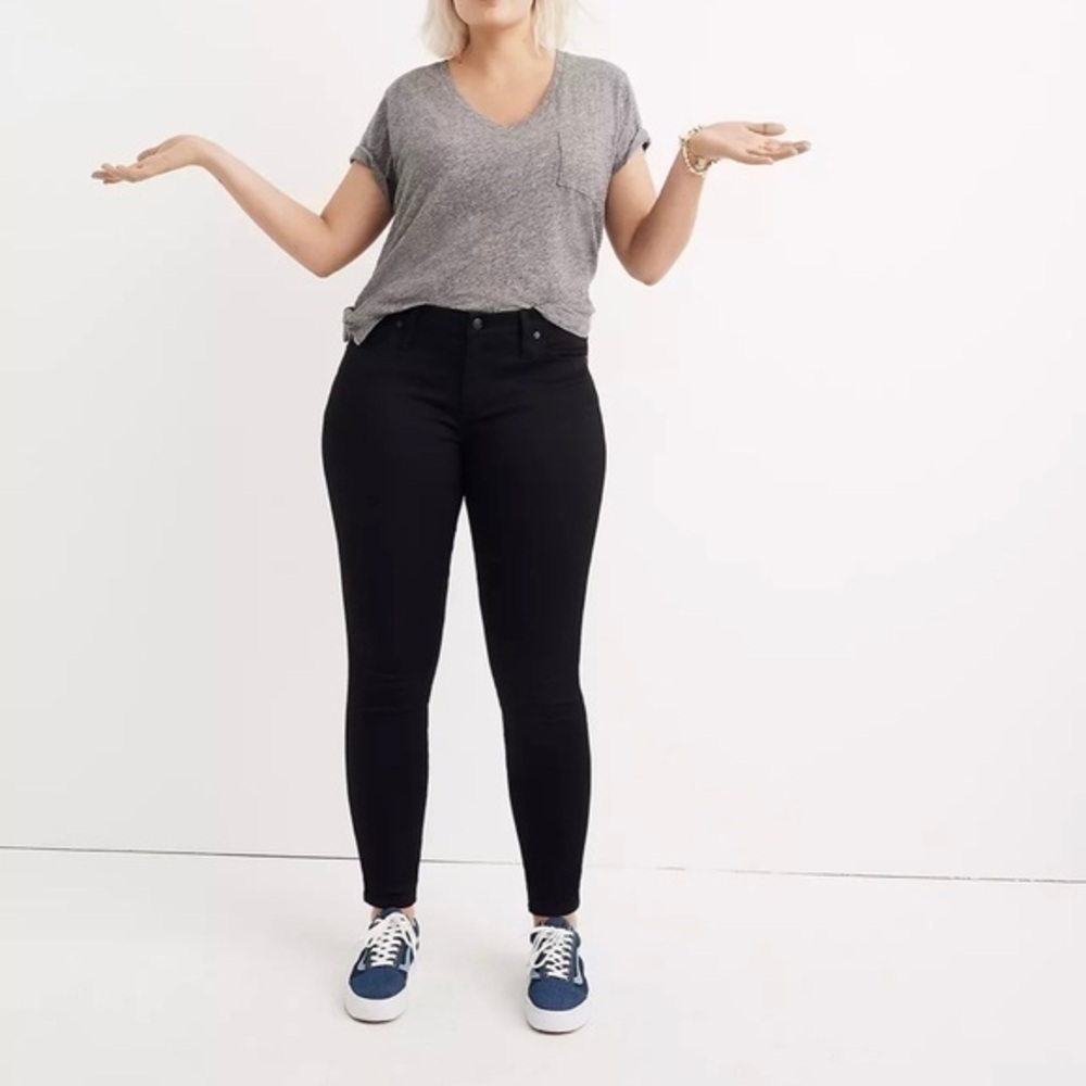 Madewell 8" Skinny Jeans Carbondale Wash